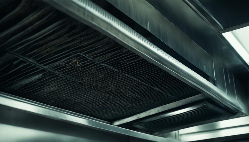 saluran udara kotor saluran udara kotor