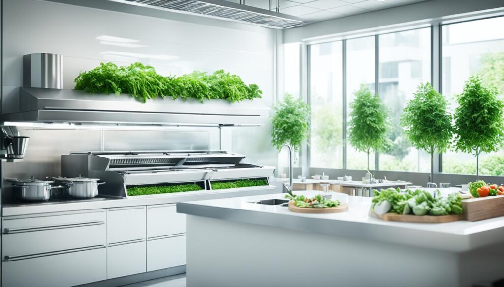 Udara dapur yang sehat Udara dapur yang sehat