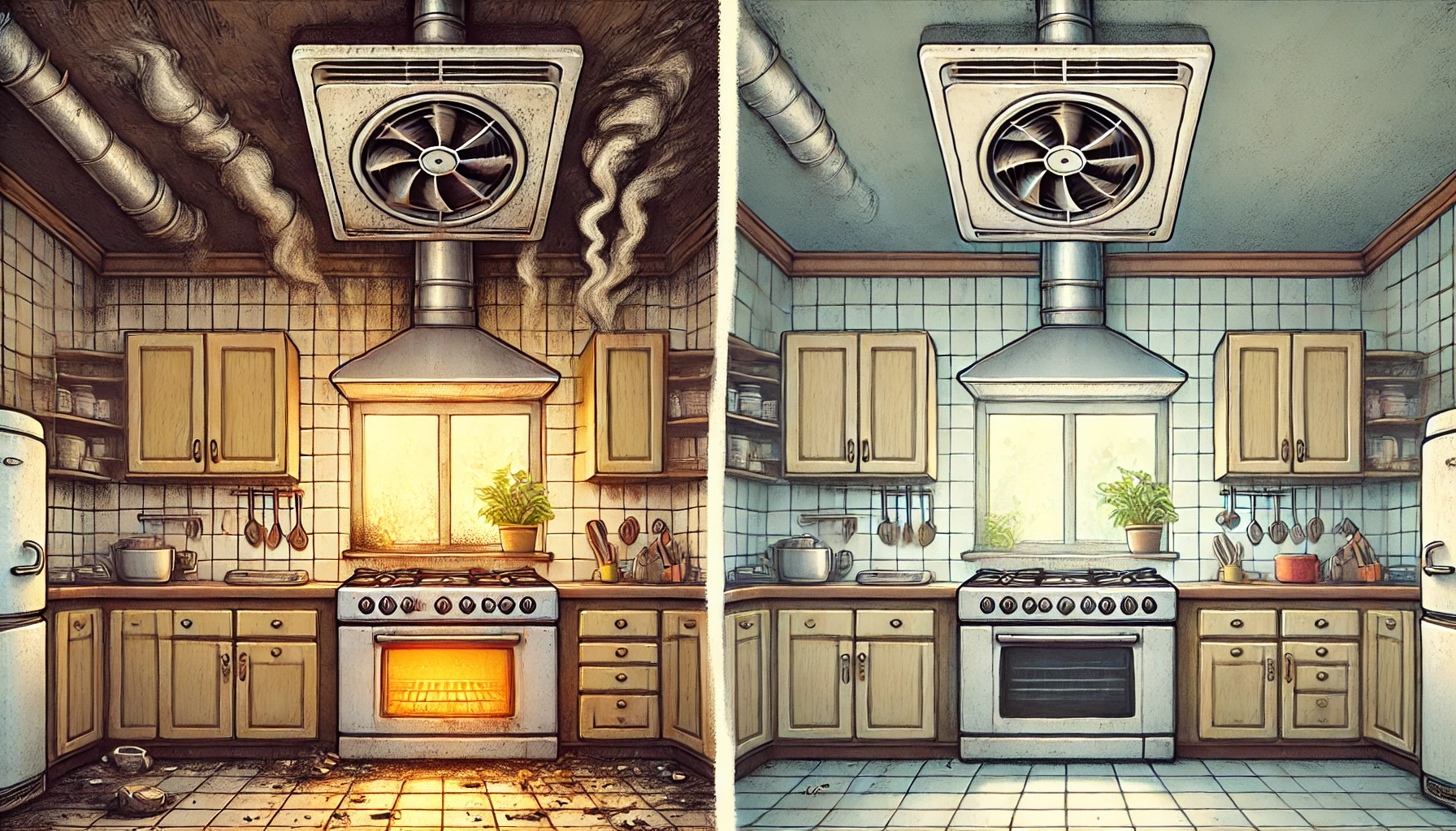 Bahaya exhaust fan yang kotor