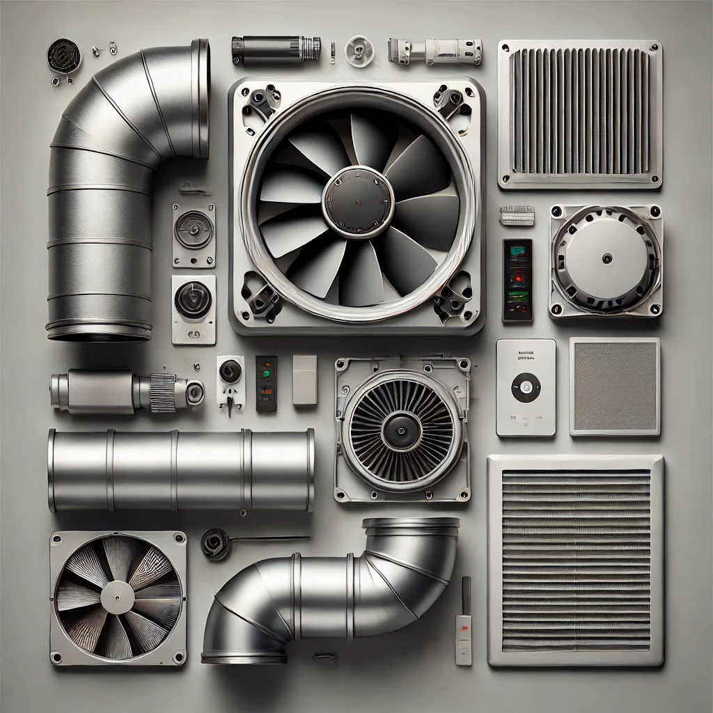 daftar Komponen Exhaust Fan
