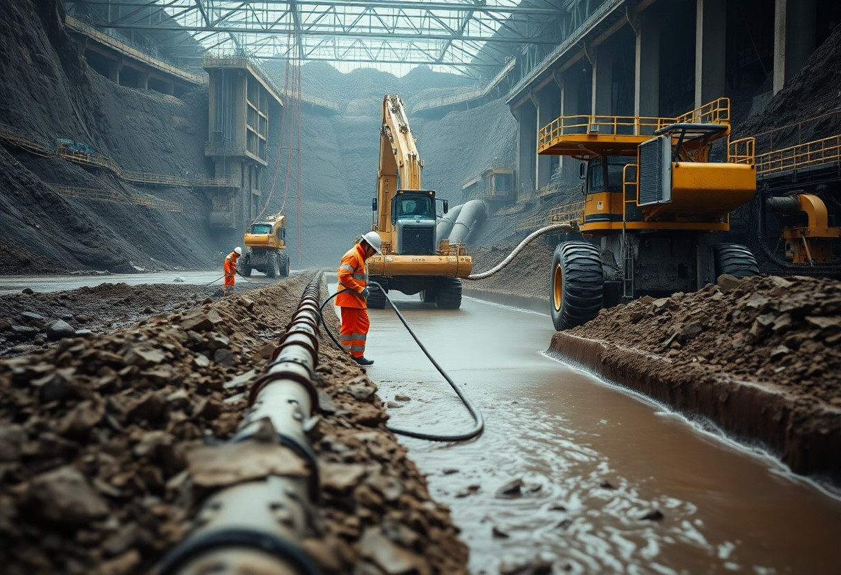 Solusi Pembersihan Saluran Air Kotor untuk Industri Tambang 1 Pembersihan Saluran Air Kotor