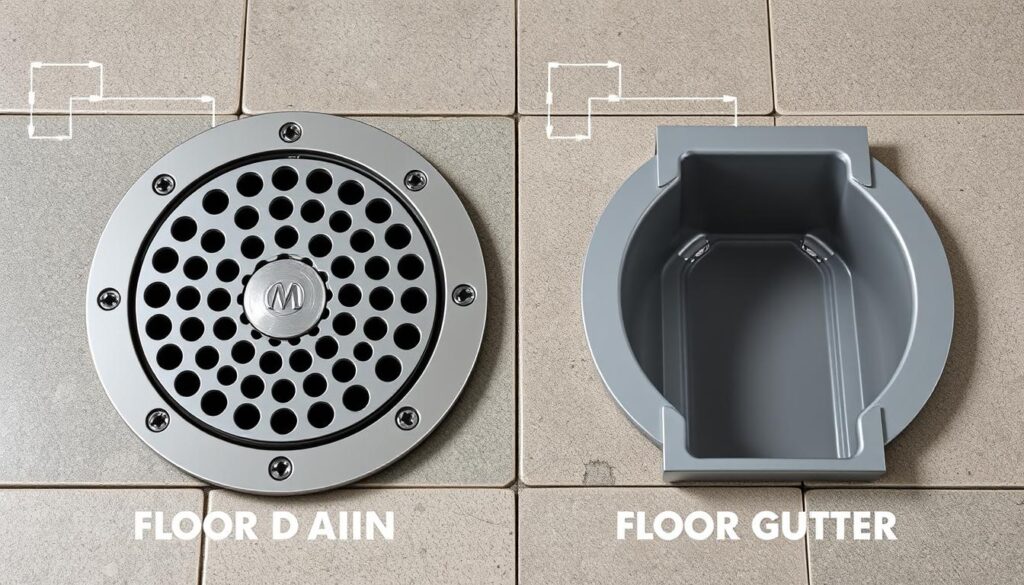 perbandingan floor drain dan floor gutter