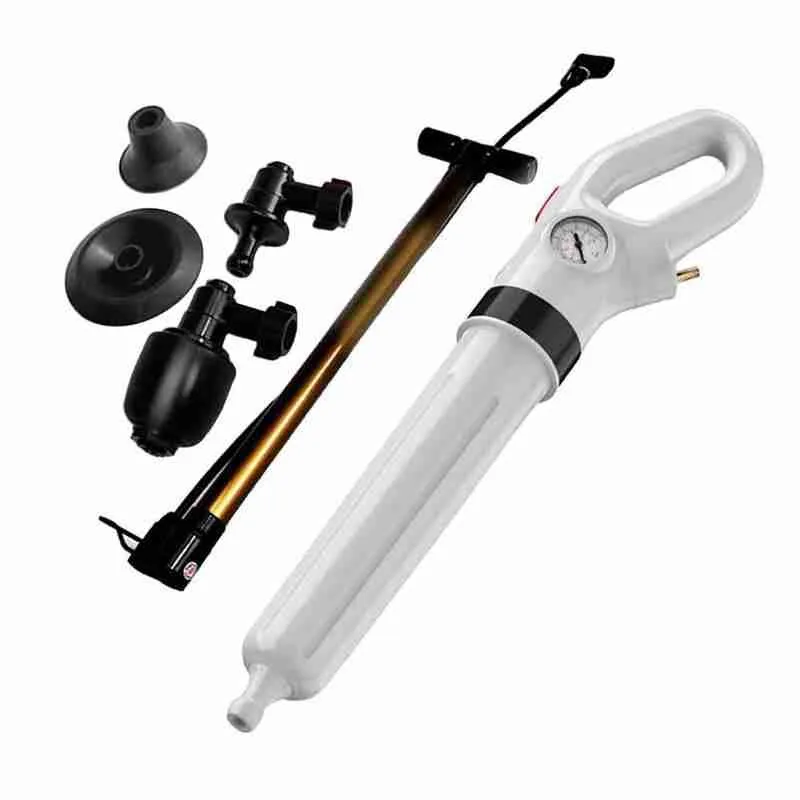 Diagram aliran air dalam saluran WC yang tersumbat, menunjukkan tekanan meningkat dan air naik ke mangkuk toilet