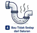 bau tidak sedap dari saluran